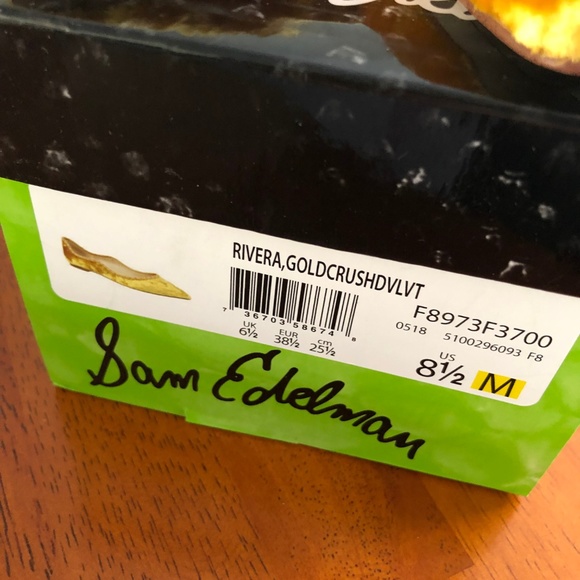 SAM EDELMAN Velvet Rivera Ballet Flats - Picture 2 of 5